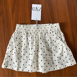 ZARA | NWT Polka Dot Shorts
